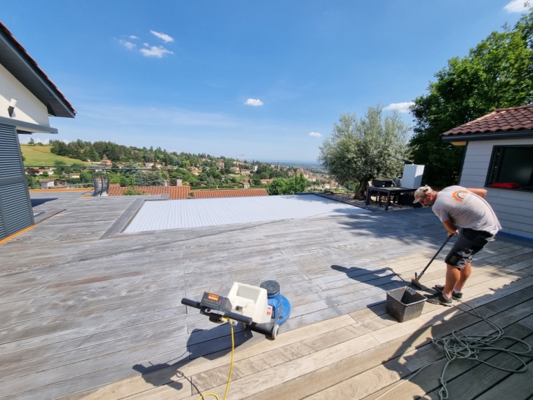 Traitement terrasse bois Lyon