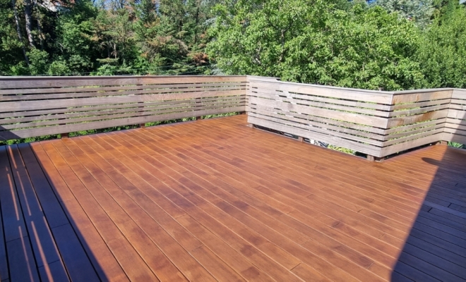 Entretien annuel de terrasse et deck bois à Caluire-et-Cuire