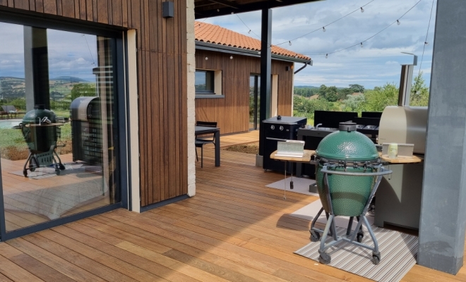 création d'une magnifique terrasse en bois Ipé à l'Arbresle