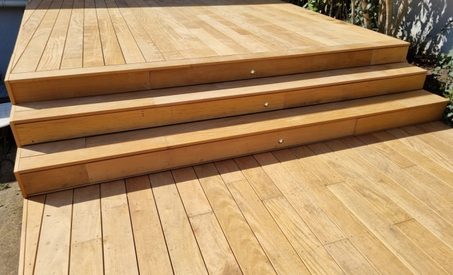 Terrasse en bois exotique Garapa - Lyon 5, Lyon, BCR